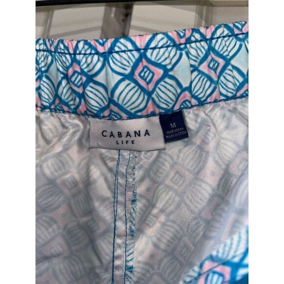 Cabana Life Women's M Geo Print Boardshorts UPF50+ Swim Shorts - Picture 3 of 6